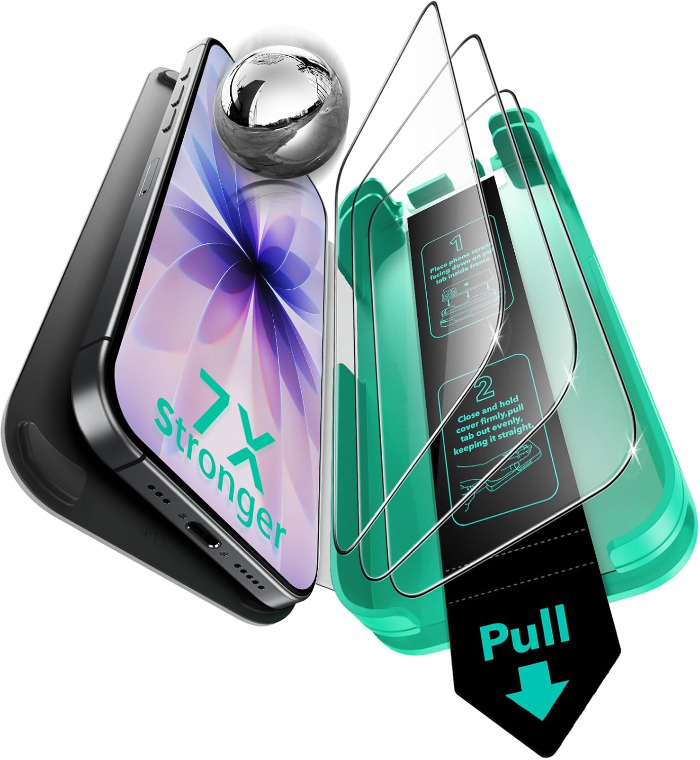 Imagen de ESR Armorite 9H+ Glass iPhone 17/16 Pro en OfertitasTOP