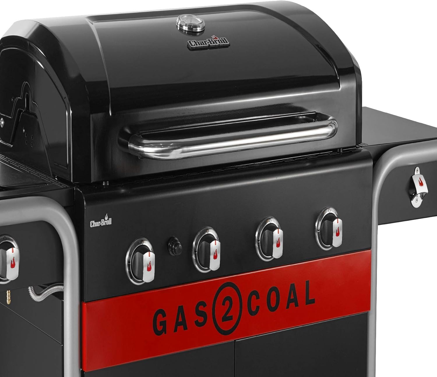 Thumbnail 7 de Char-Broil Gas2Coal 2.0 440 🔥 Barbacoa híbrida de 4 quemadores