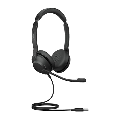 Detalle de Jabra Evolve2 30 SE auriculares estéreo con ANC y USB-A