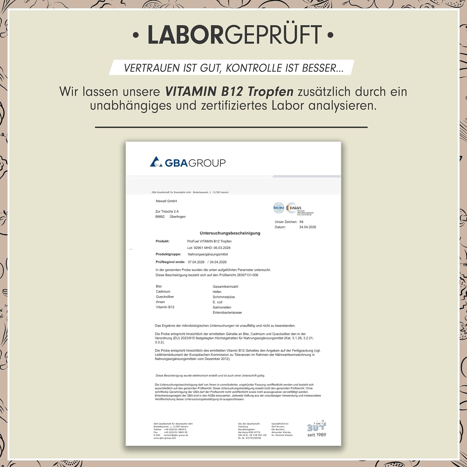 Thumbnail 4 de Vitamin B12 Tropfen 1800 Tropfen