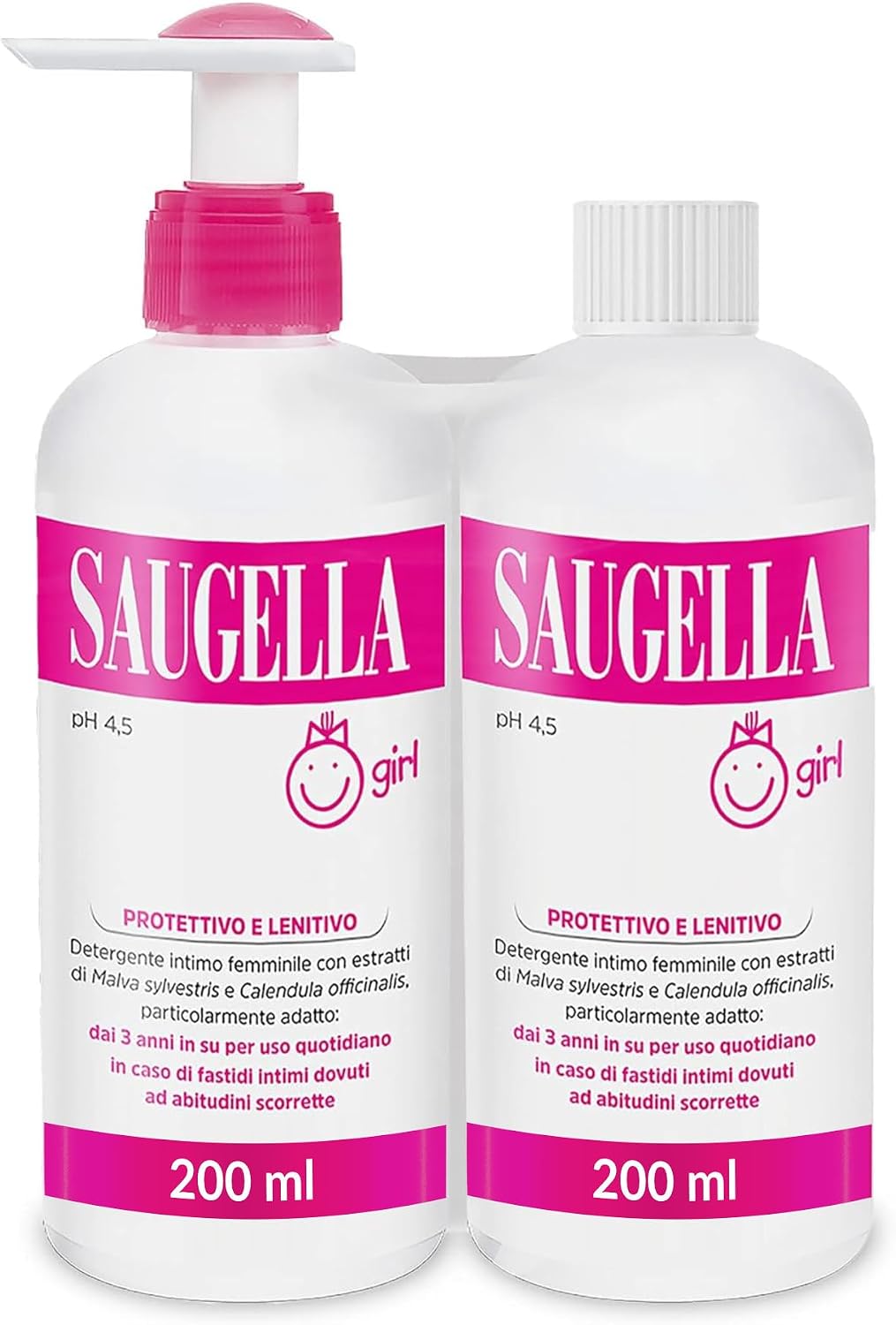 Saugella Girl Detergente Intimo 200 ml