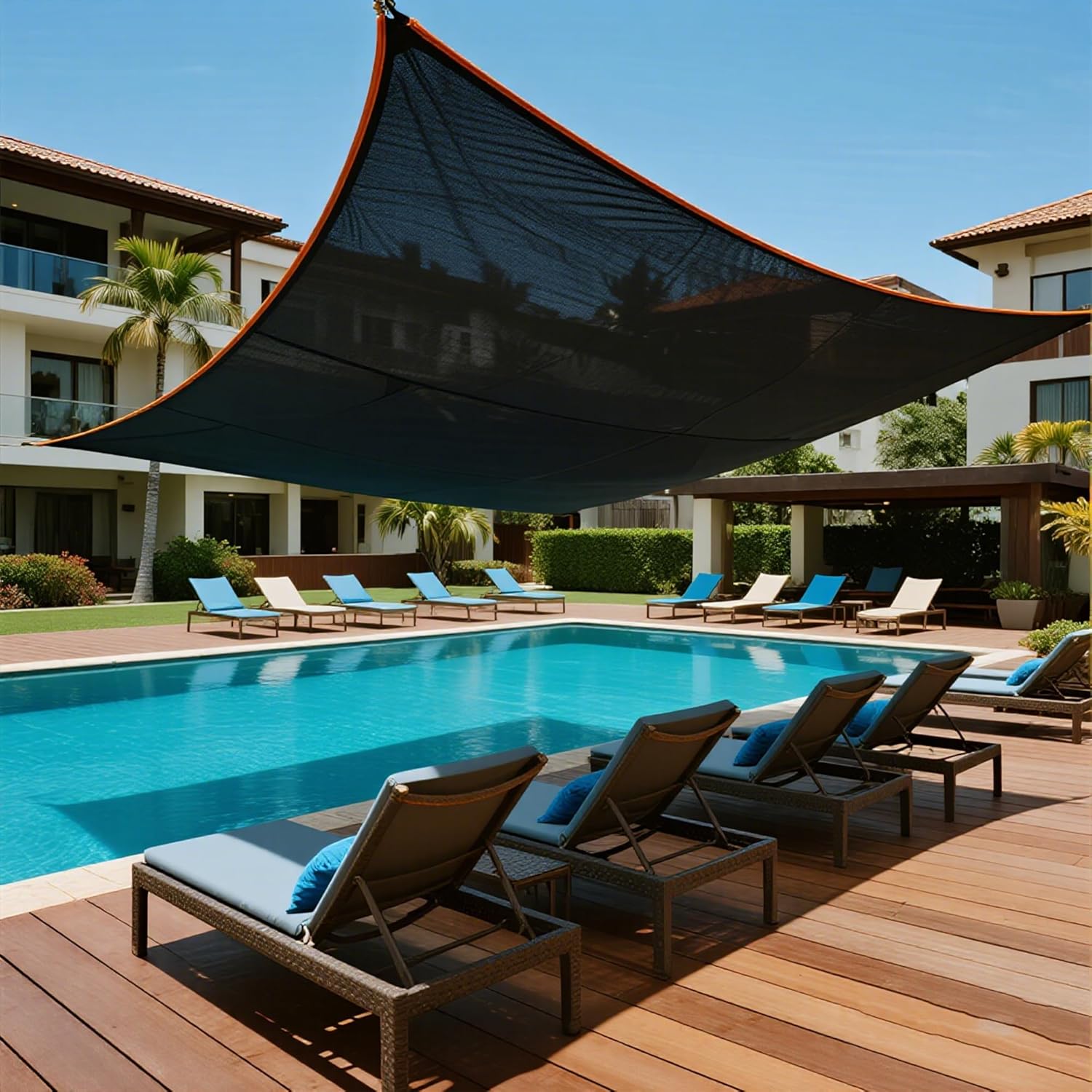 Thumbnail 4 de winemana 90% Shade Cloth Sunblock Mesh Tarp (10 x 20 FT) for Dog Kennel, Patio & Greenhouse Use