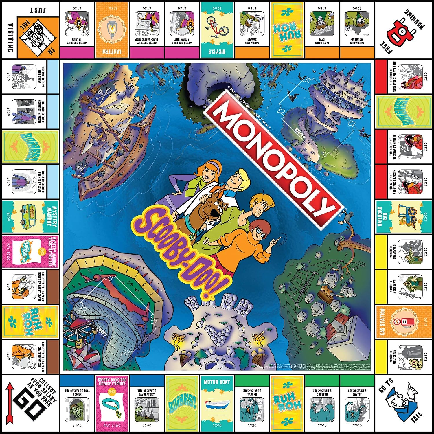 Thumbnail 2 de USAOPOLY Monopoly board game Scooby-Doo!