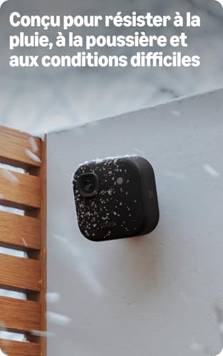 Detalle de Blink Caméra extérieure 2K+ + Sonnette vidéo 2K+ Blink (nouvelle génération) — Noir