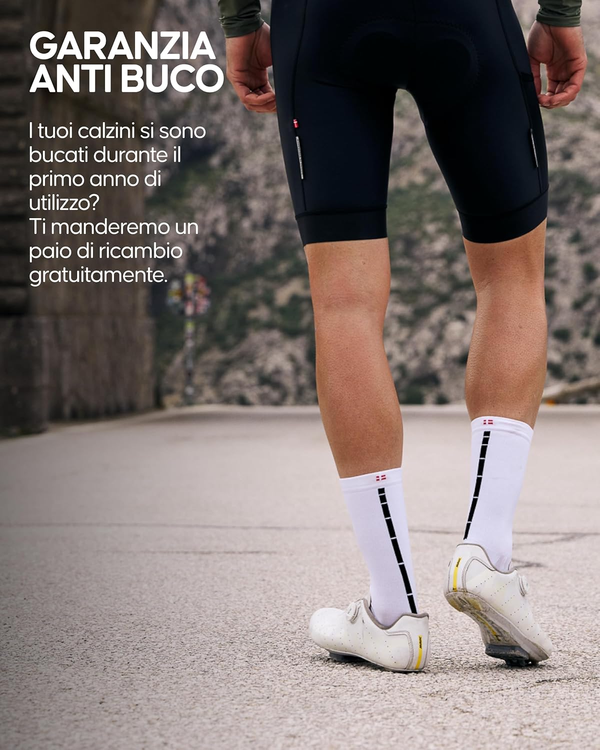 Thumbnail 1 de DANISH ENDURANCE Calzini Uomo Ciclismo traspiranti e imbottiti (estivi) per bici, MTB e spinning