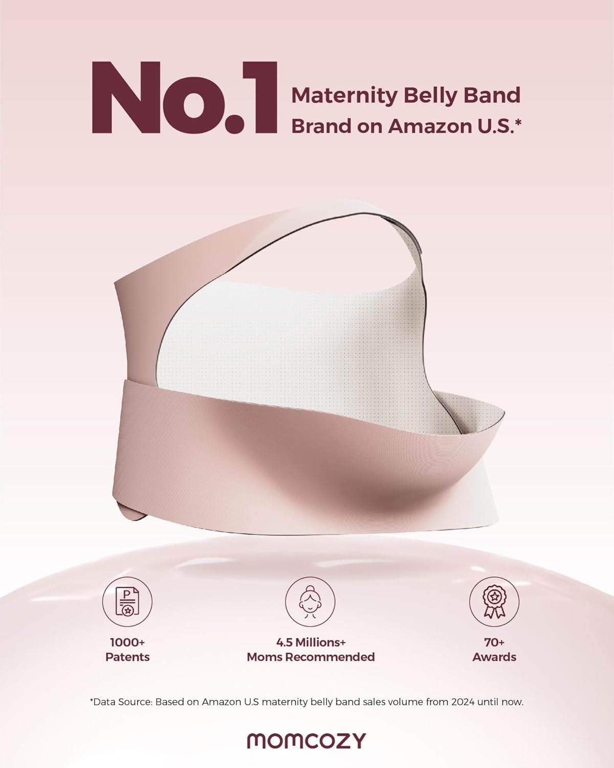 Thumbnail 4 de Momcozy CozySupport Pregnancy Band 📐