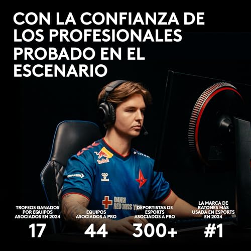 Thumbnail 7 de Logitech G Pro X Superlight 2: ratón inalámbrico de 60 g para esports con 8 kHz de sondeo y sensor HERO 2