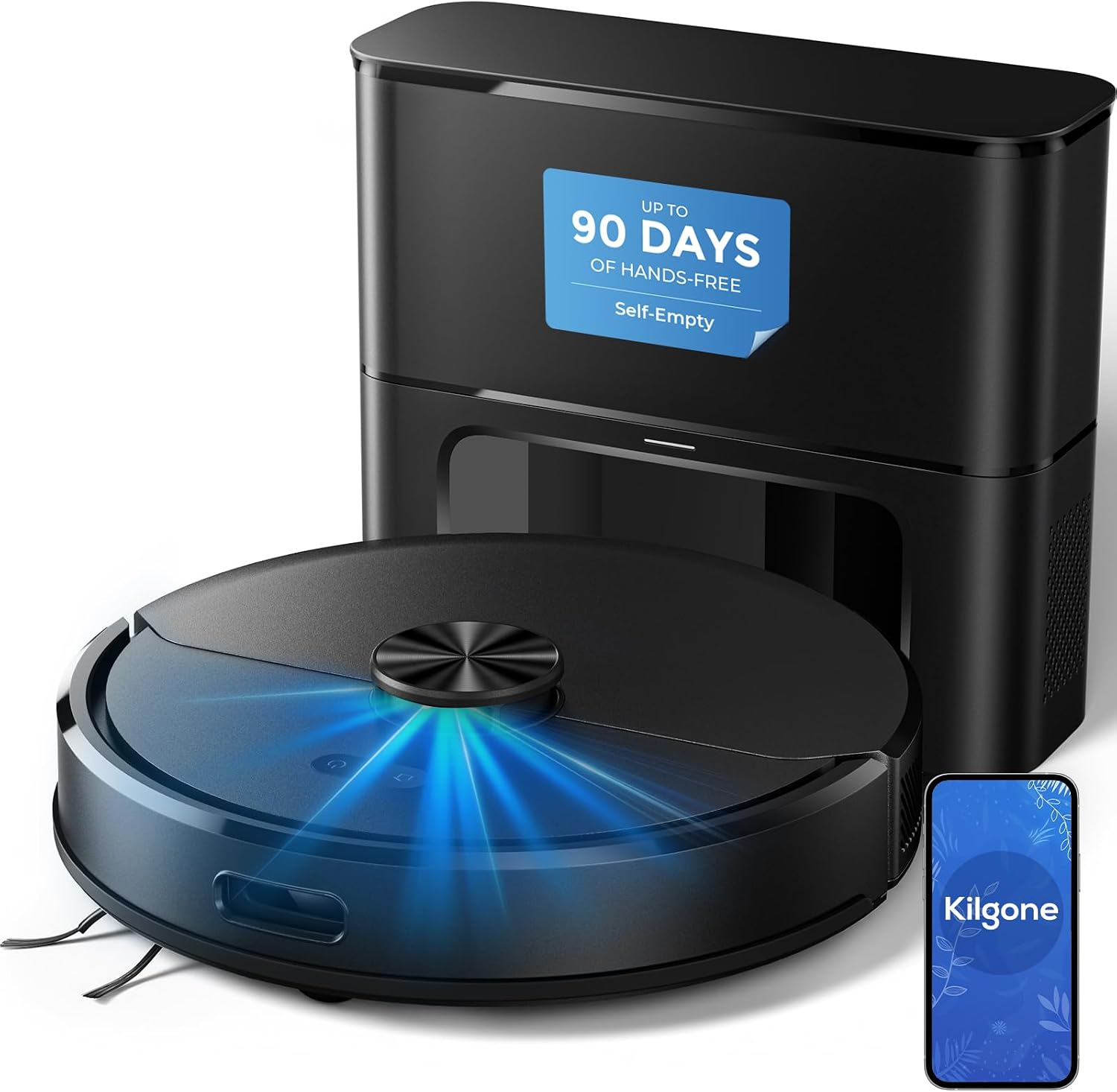 Detalle de Robot Vacuum and Mop Combo with 2.5L Dustbag
