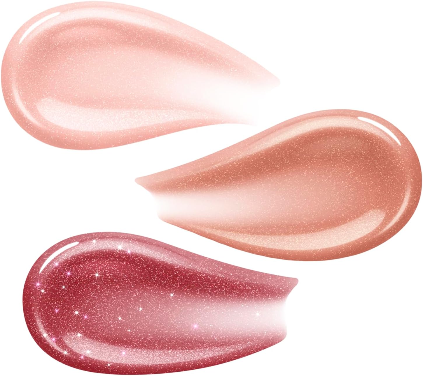Detalle de KIKO Milano Glossy Lip Set met 3D Hydra Lip Gloss 06, 19 en 22