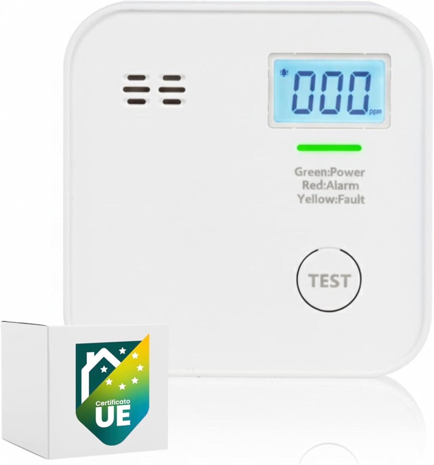 Detalle de Smartwares FGA-13091 Rilevatore CO 10 anni