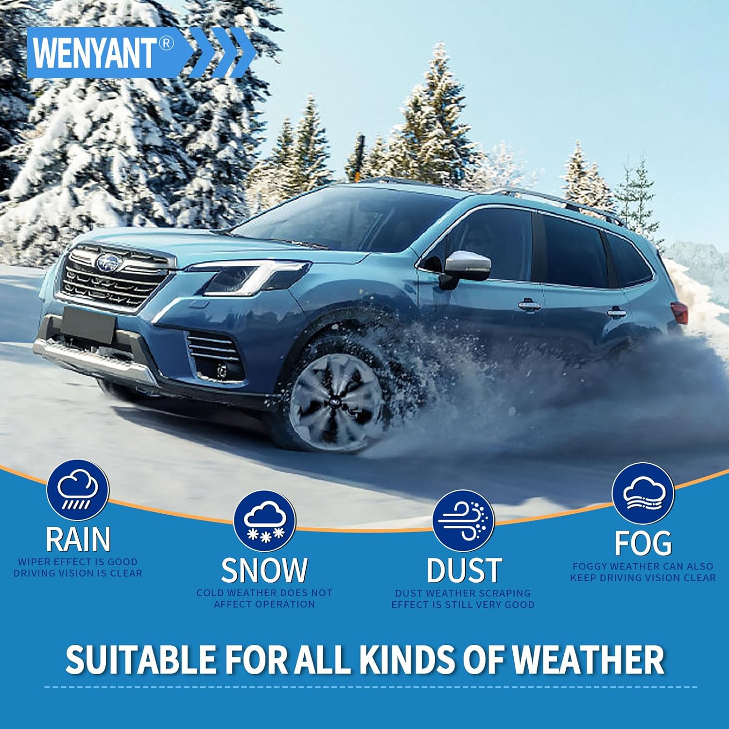 Thumbnail 4 de Wenyant 28" + 16" Wiper Blade Set for Nissan Altima & Maxima