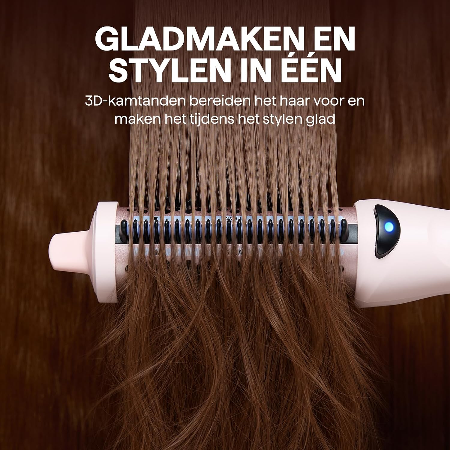 Detalle 2 de Wavytalk Steamlift Pro stoom-volumeborstel, 40 mm, 5 standen
