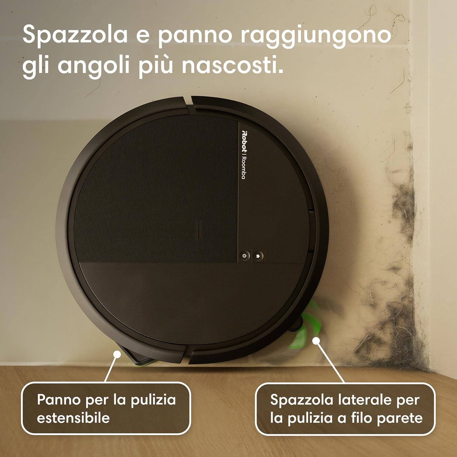 Thumbnail 3 de iRobot Roomba 115 Combo: Robot aspirapolvere lavapavimenti 2 in 1 con AutoEmpty™ Dock