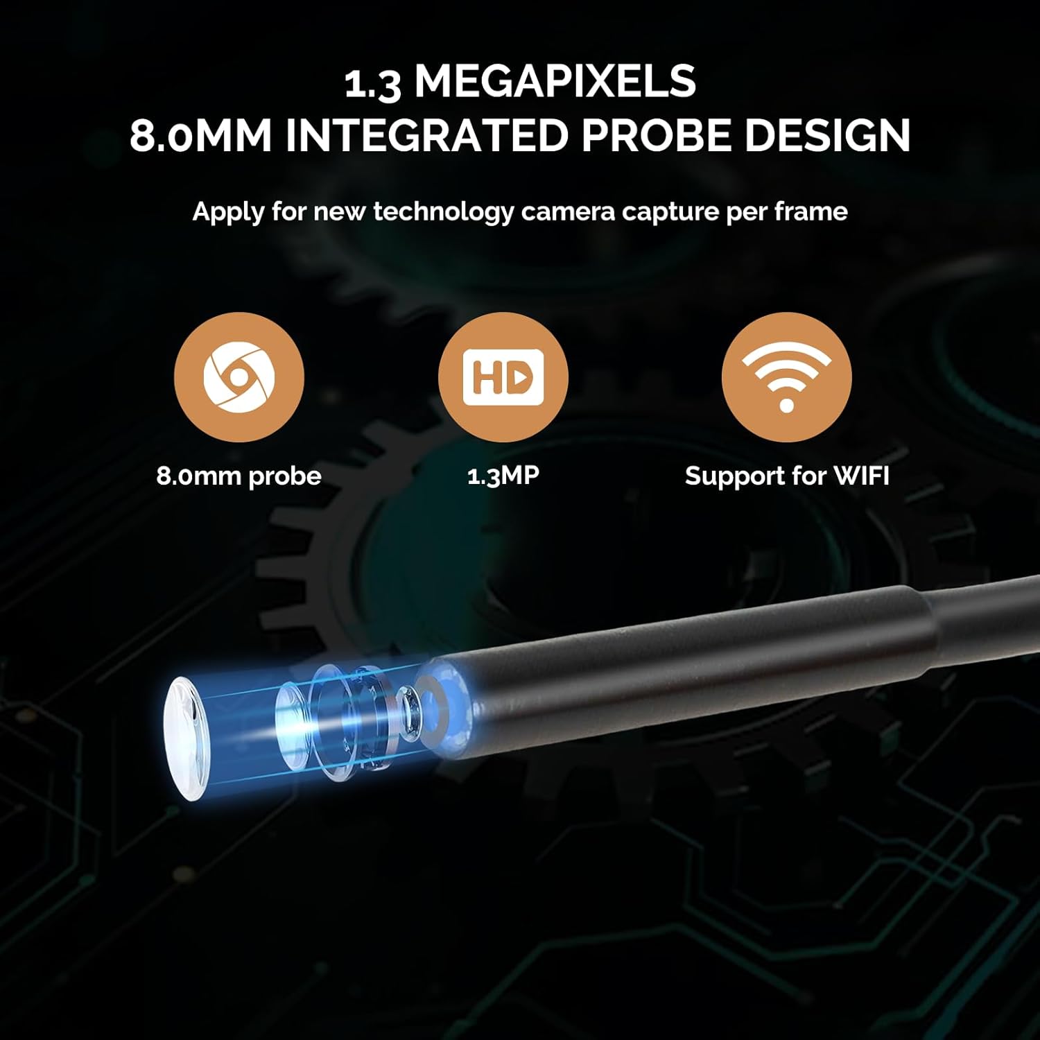 Thumbnail 3 de Inspection Endoscope Camera 720P Waterproof