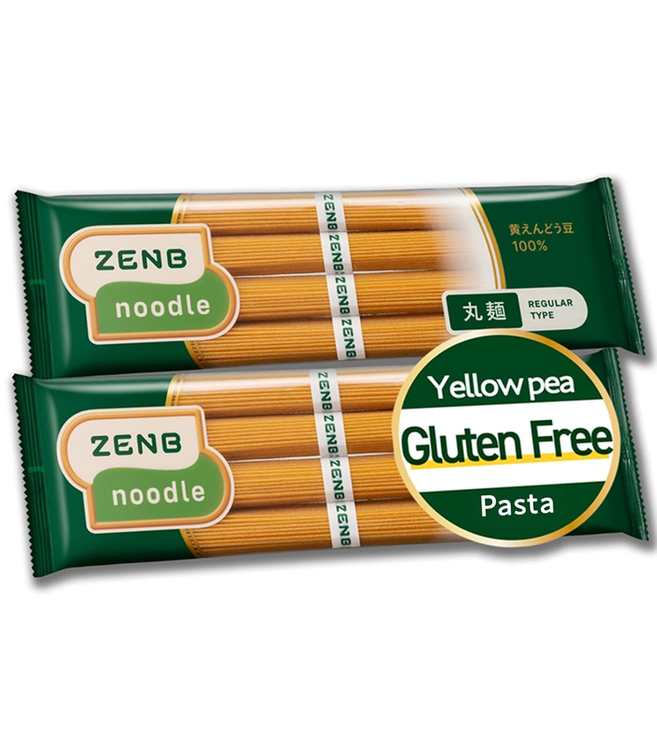 Detalle de ZENB Gluten-Free Yellow Pea Spaghetti, 320g (11.28 oz)
