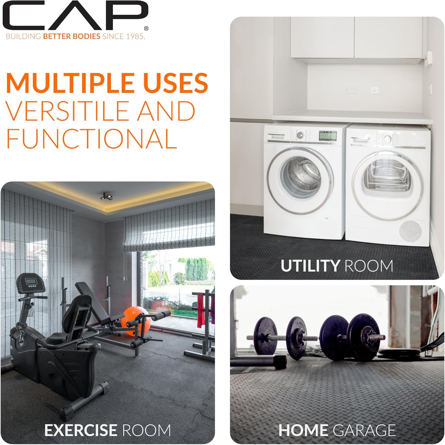 Thumbnail 5 de CAP Barbell Interlocking EVA Foam Puzzle Mat 1pc 🧩