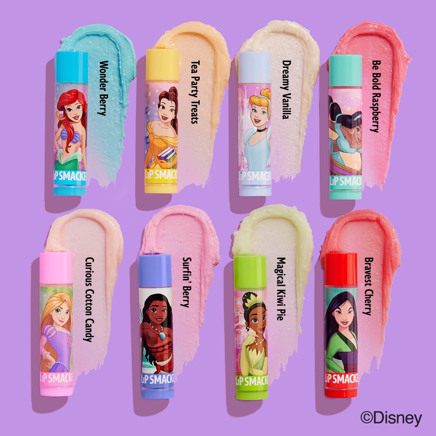 Detalle de Lip Smacker Disney Princess Lip Balm 8 Count ๐