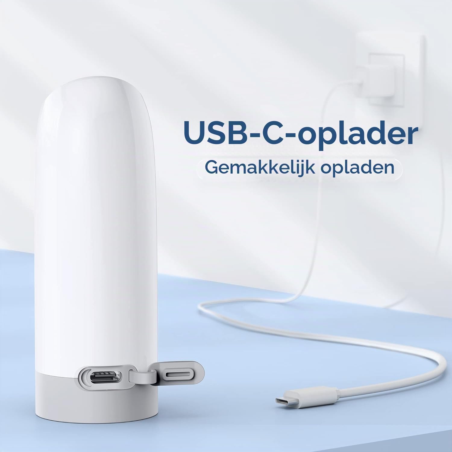 Detalle de Insolife Portable Bidet, oplaadbaar handbidet met 2 waterstanden en 400 ml fles