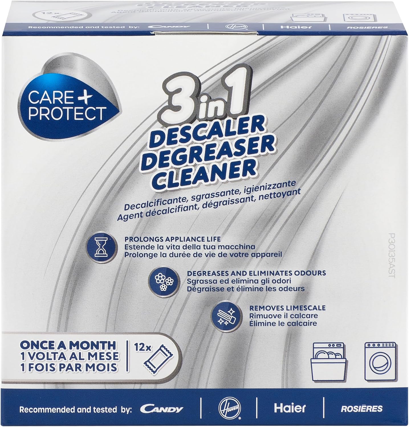 Thumbnail 3 de CARE + PROTECT 3in1 Anticalcare, Sgrassante e Igienizzante – 12 Bustine