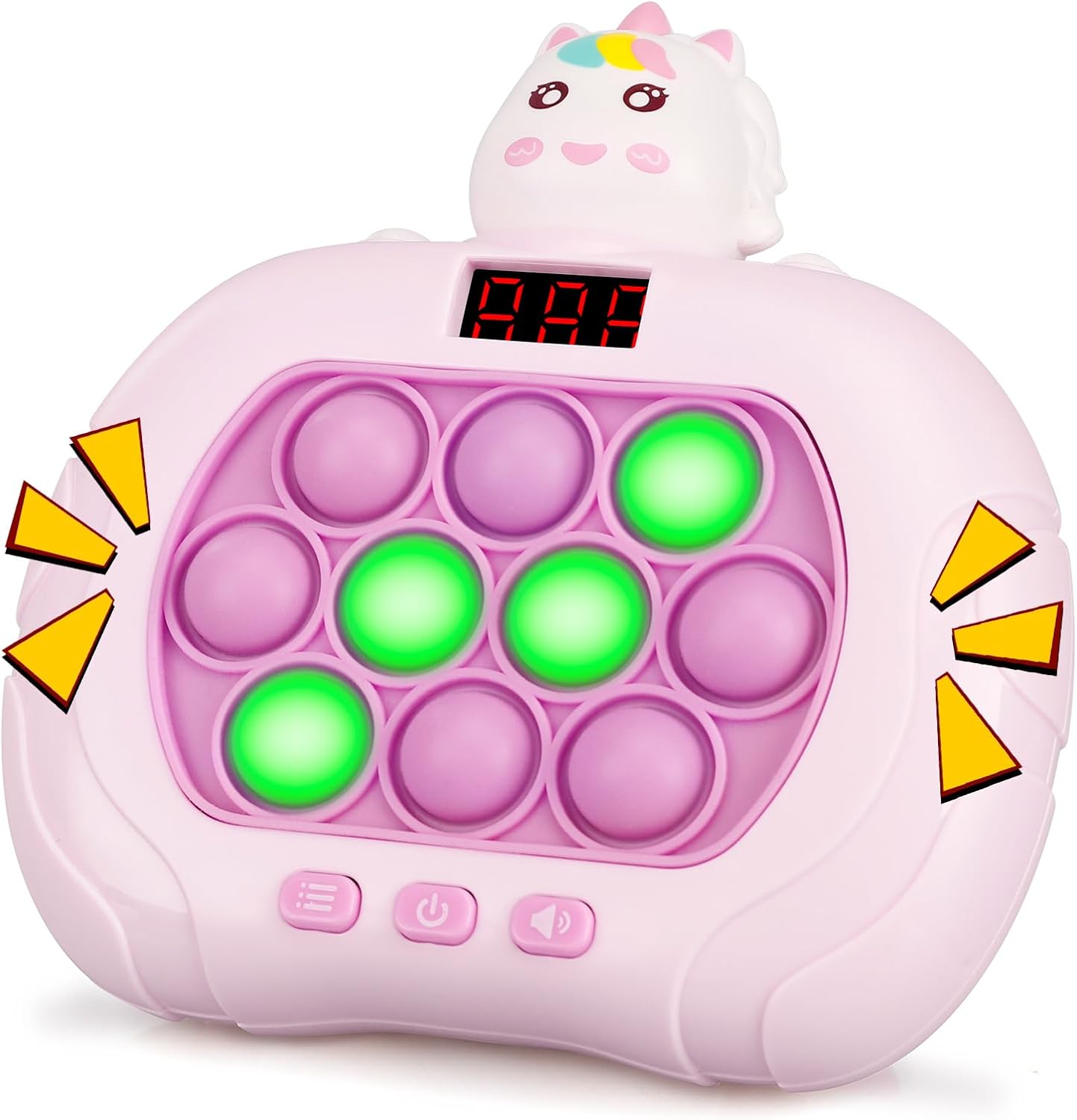 GAPER GO Fast Push Light-Up Fidget Toys for Kids (Handheld Puzzle Game)