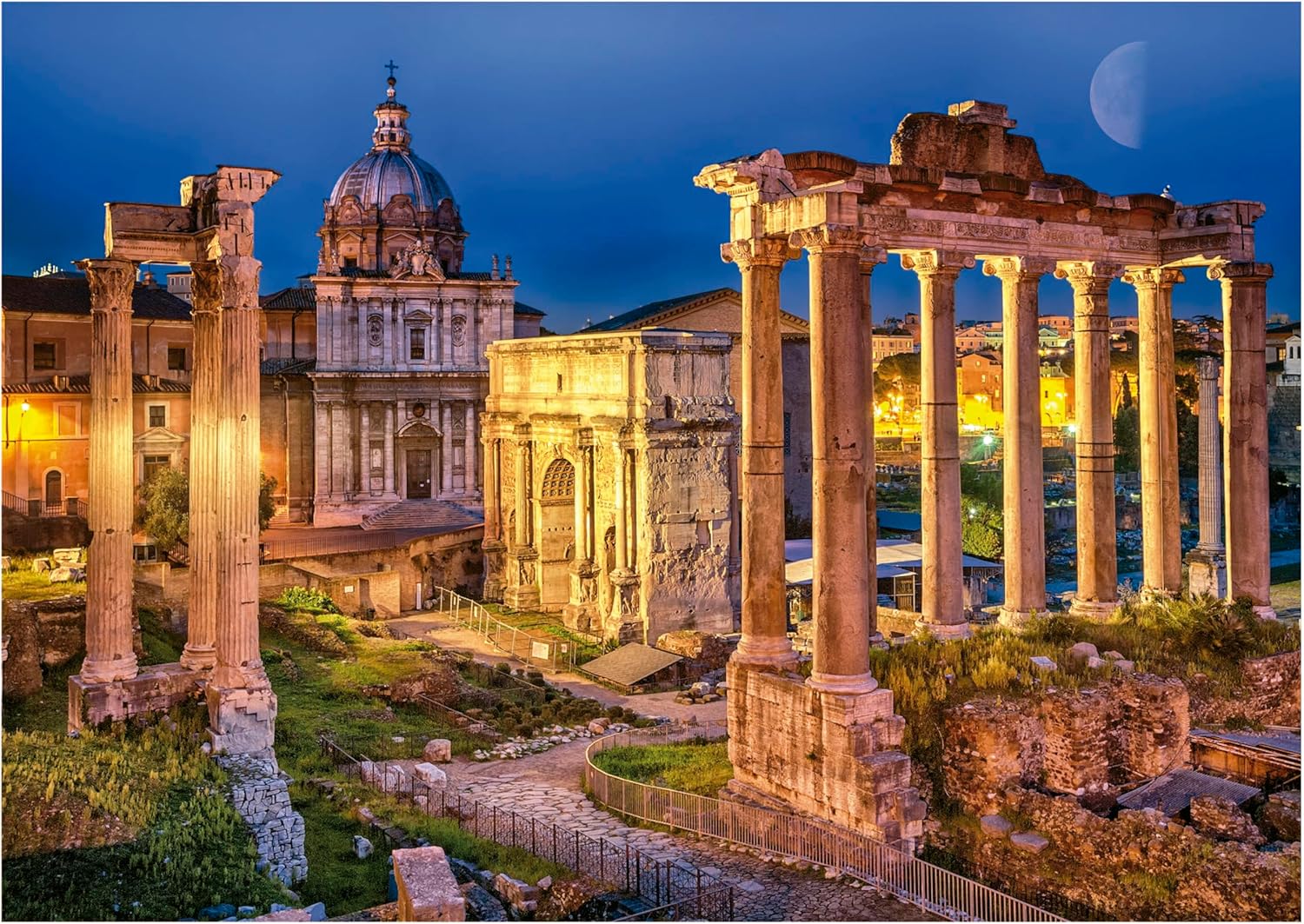 Thumbnail 1 de Puzzle Educa 2000 pièces pour adultes – Forum Romain (96 x 68 cm, à partir de 14 ans)