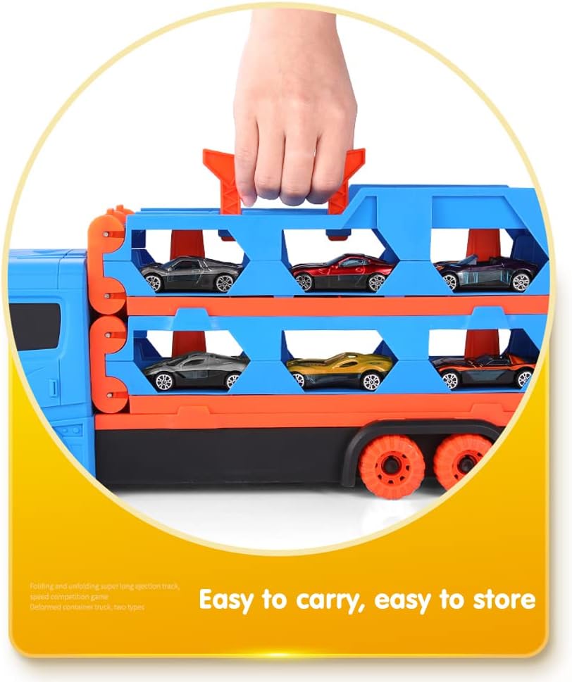 Thumbnail 5 de VATOS Transport Truck Toys 6 Cars Set