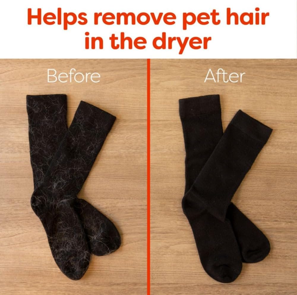 Detalle 2 de bounce Pet Hair & Lint Guard Mega Dryer Sheets, 3X Hair Fighters, 180 Count