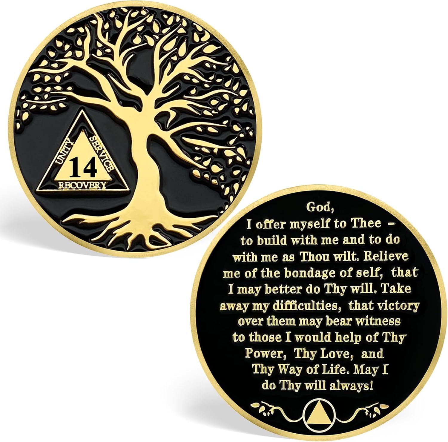 Thumbnail 6 de 15-Year Sobriety Coin