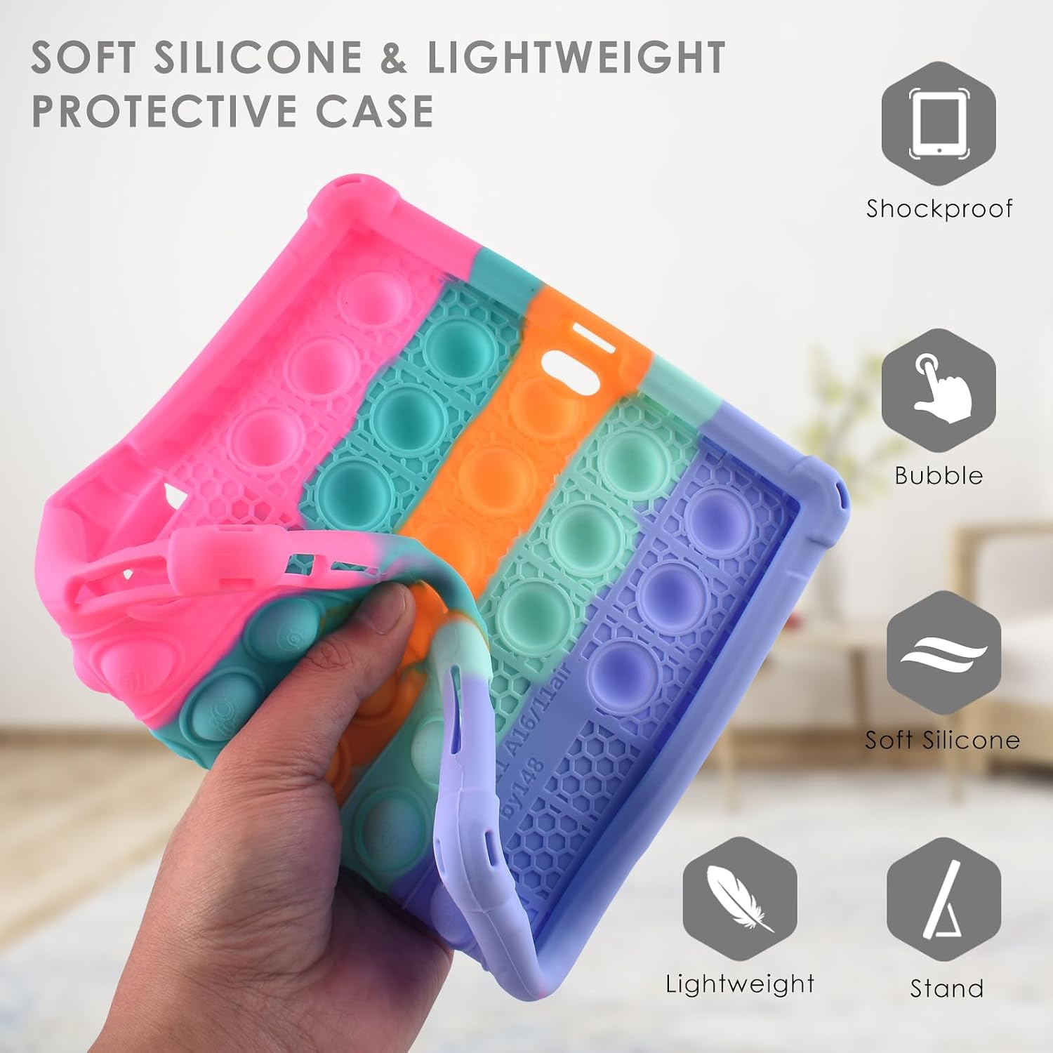 Thumbnail 6 de KATUMO Silicone Case for iPad 11 Inch with stylus