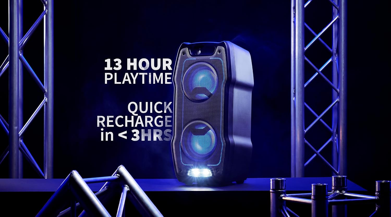 Detalle 2 de SHARP XParty Sing 180W Lautsprecher 🔊