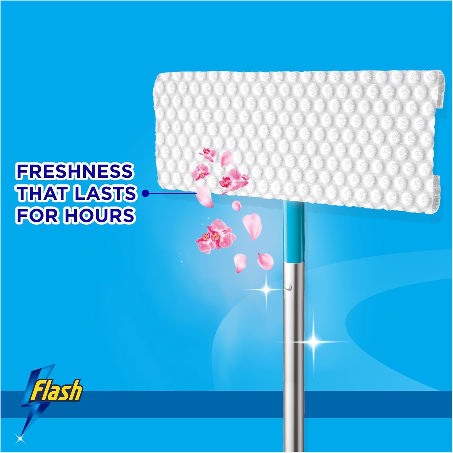Thumbnail 6 de Flash Speedmop Wet Mop Floor Cleaner Wipes (96 Wet Wild Orchid Pads)