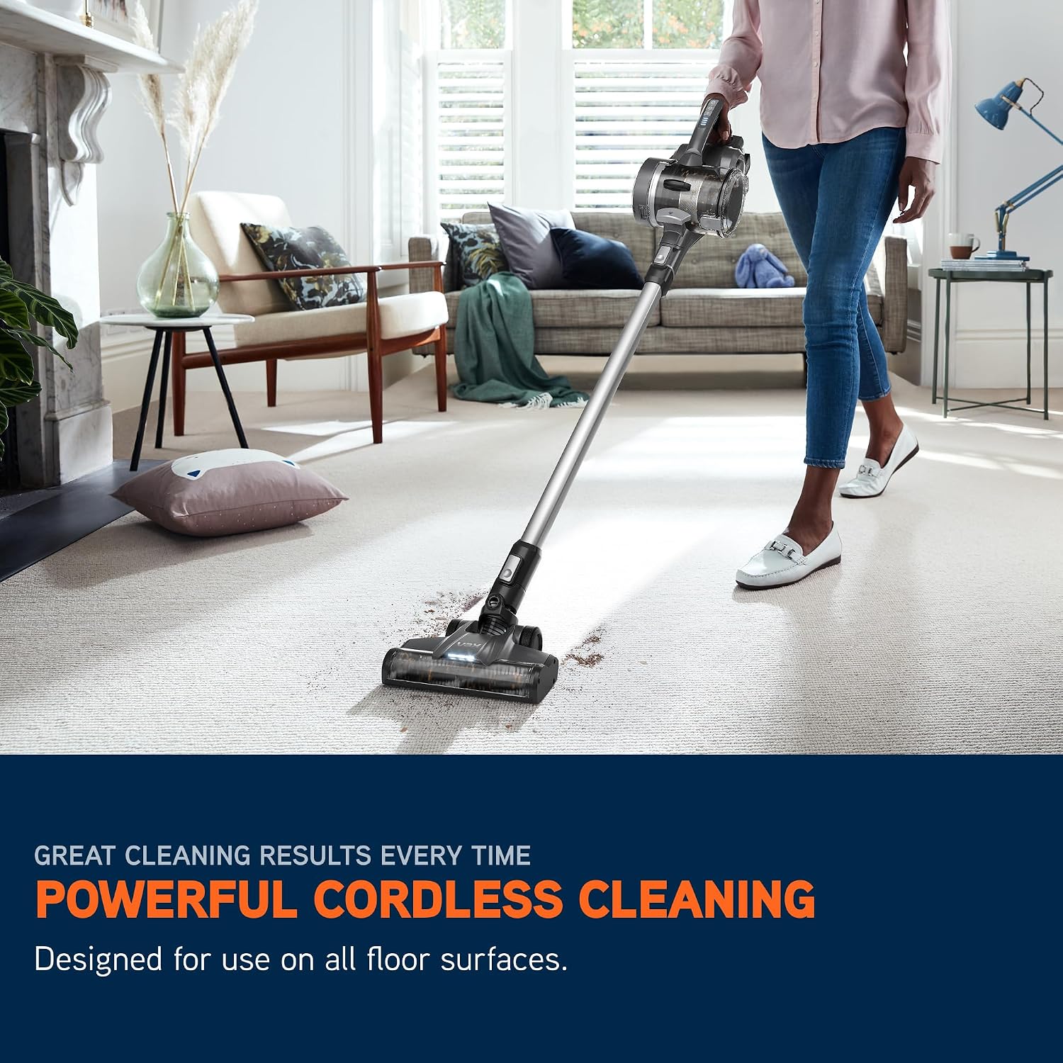 Detalle de Vax Blade 4 Classic Cordless 45‑minute stick vacuum
