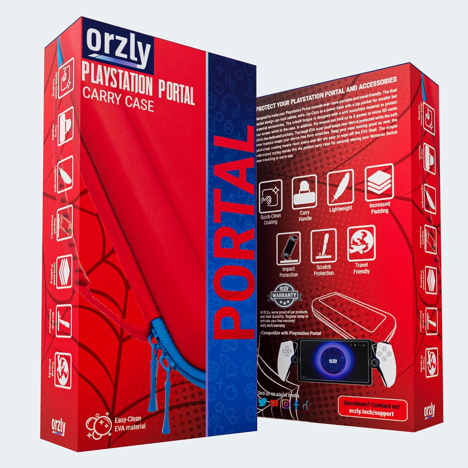 Thumbnail 1 de Orzly Tragetasche für PlayStation Portal Remote-Player – Tanami Geschenkbox Edition