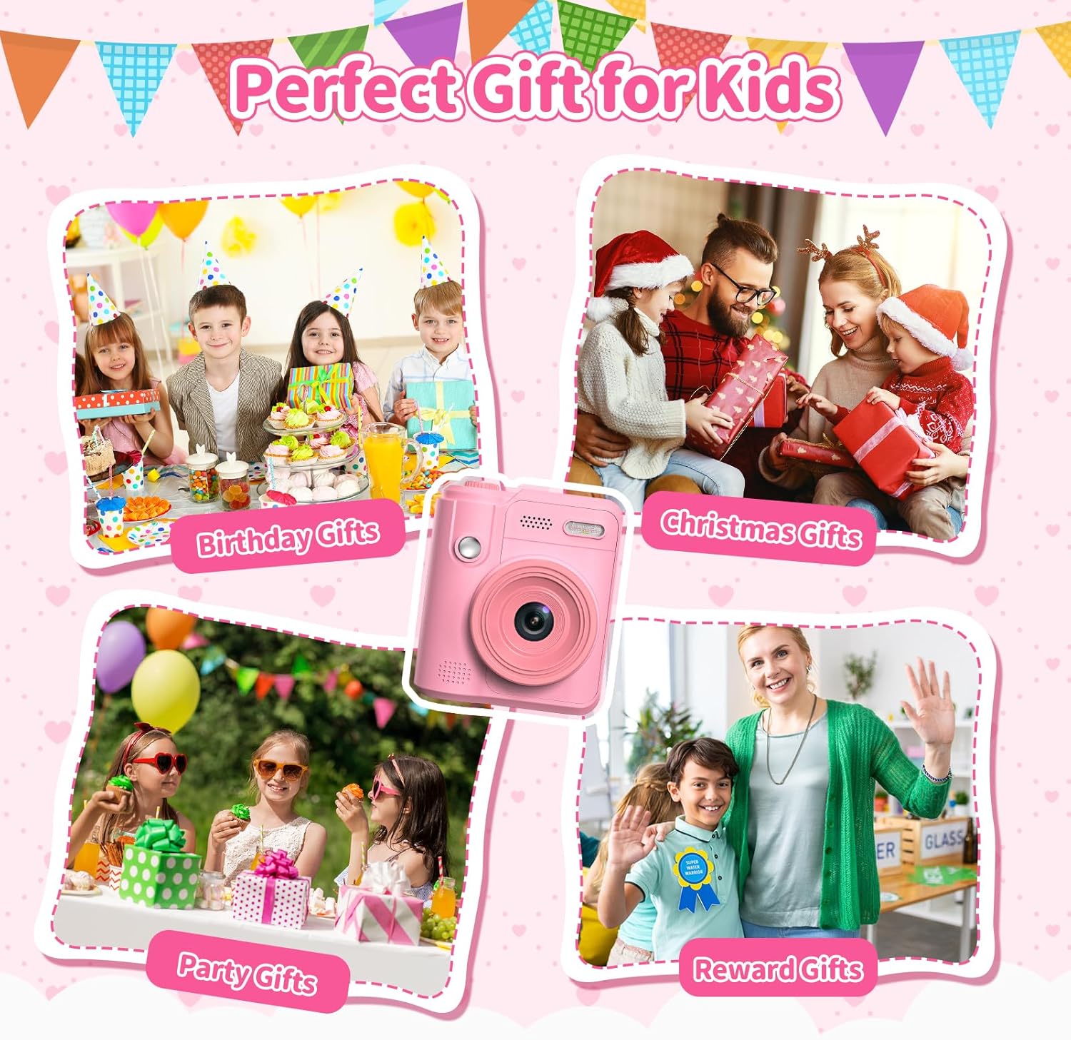 Thumbnail 6 de Gofunly Kids Camera 1080P instant print camera