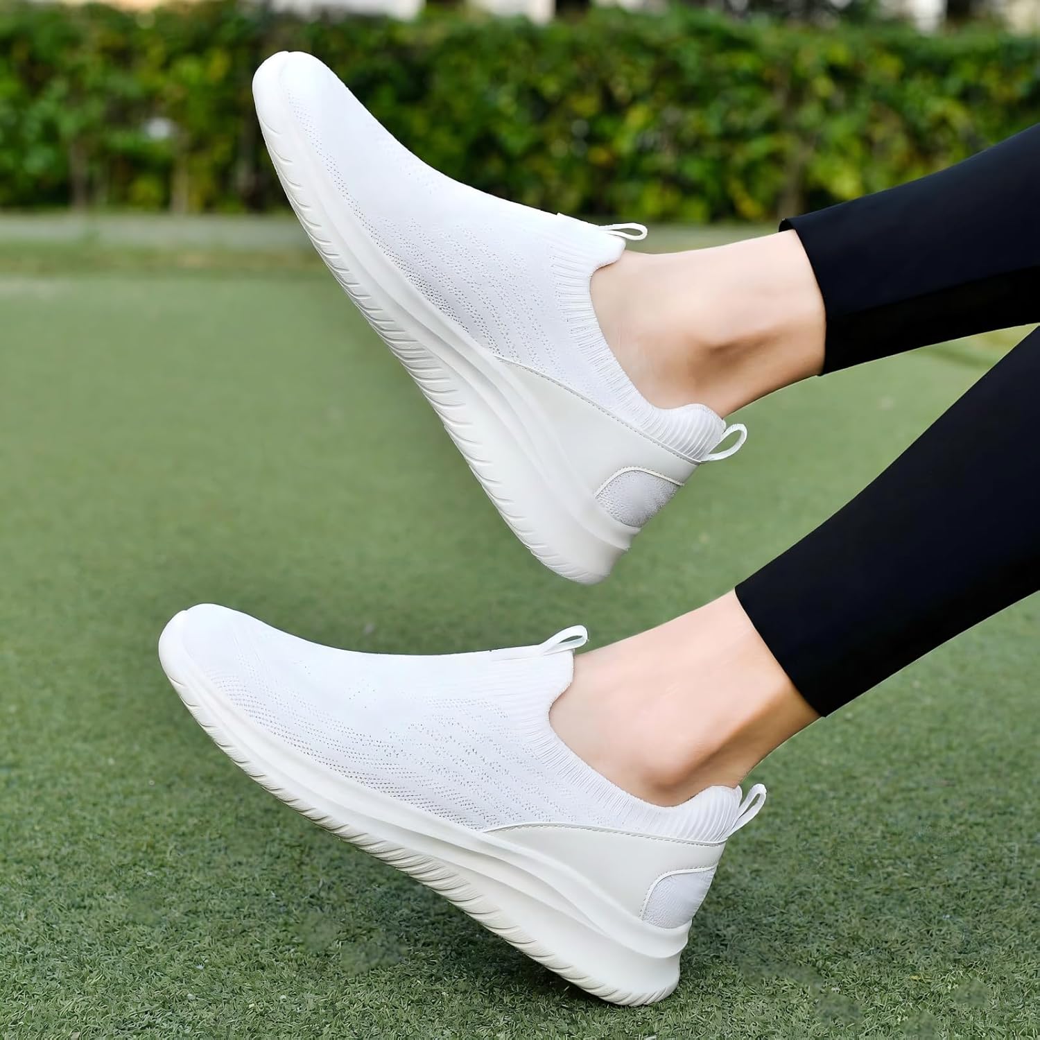 Thumbnail 1 de TIOSEBON Slip On Shoes Women – Lightweight Breathable Mesh Trainers with Memory Foam