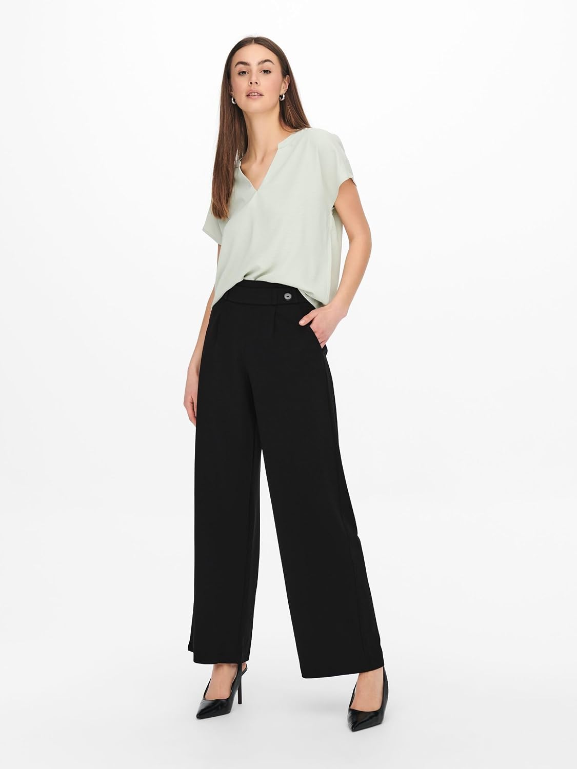 Thumbnail 6 de JACQUELINE de YONG Damenhose JDYGEGGO – Mittlere Taille, weiter Beinschnitt