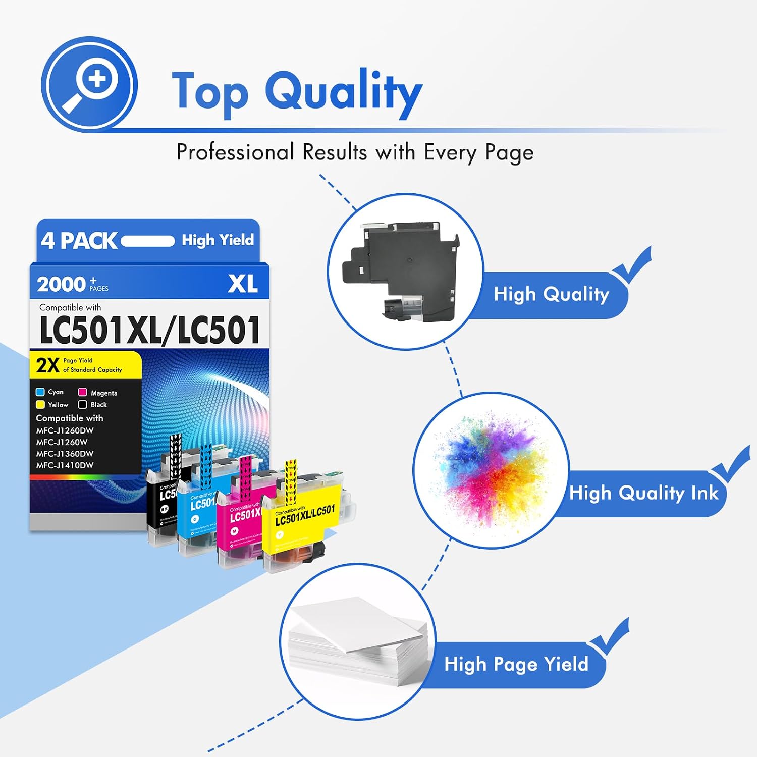 Thumbnail 6 de LC501XL replacement ink cartridges
