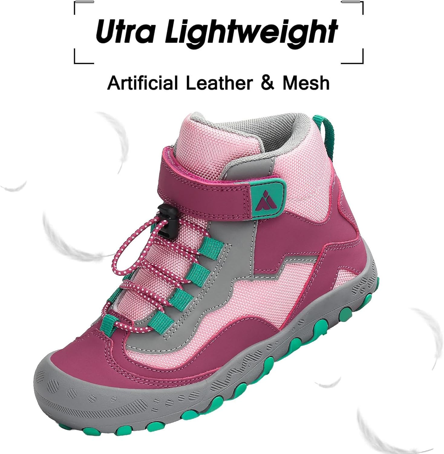 Thumbnail 6 de Mishansha Kids Hiking Boots: Water-Resistant, Anti-Collision Toddler Shoes for Outdoor Adventures