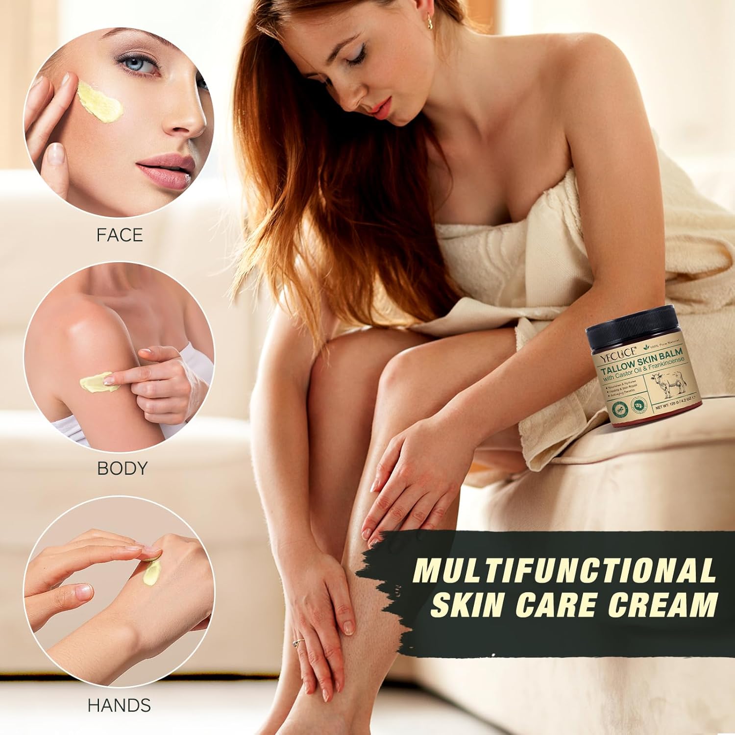 Thumbnail 4 de Beef Tallow Creme Bio – 120 g