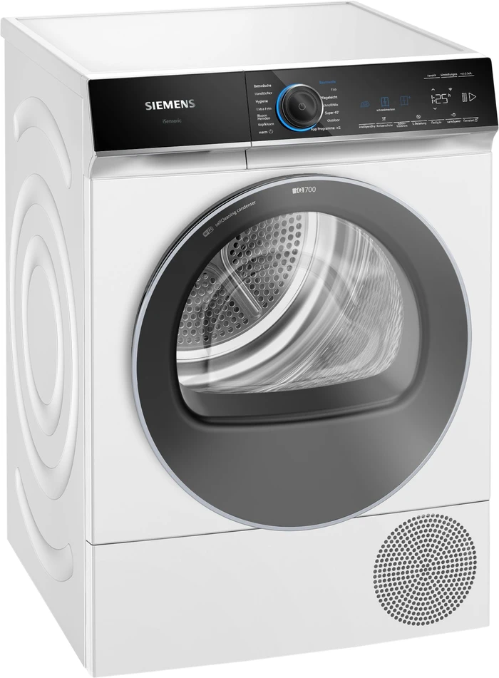 Thumbnail 7 de Siemens WQ46B2D41 Wäschetrockner mit varioSpeed, SelfCleaning Kondensator und Home Connect