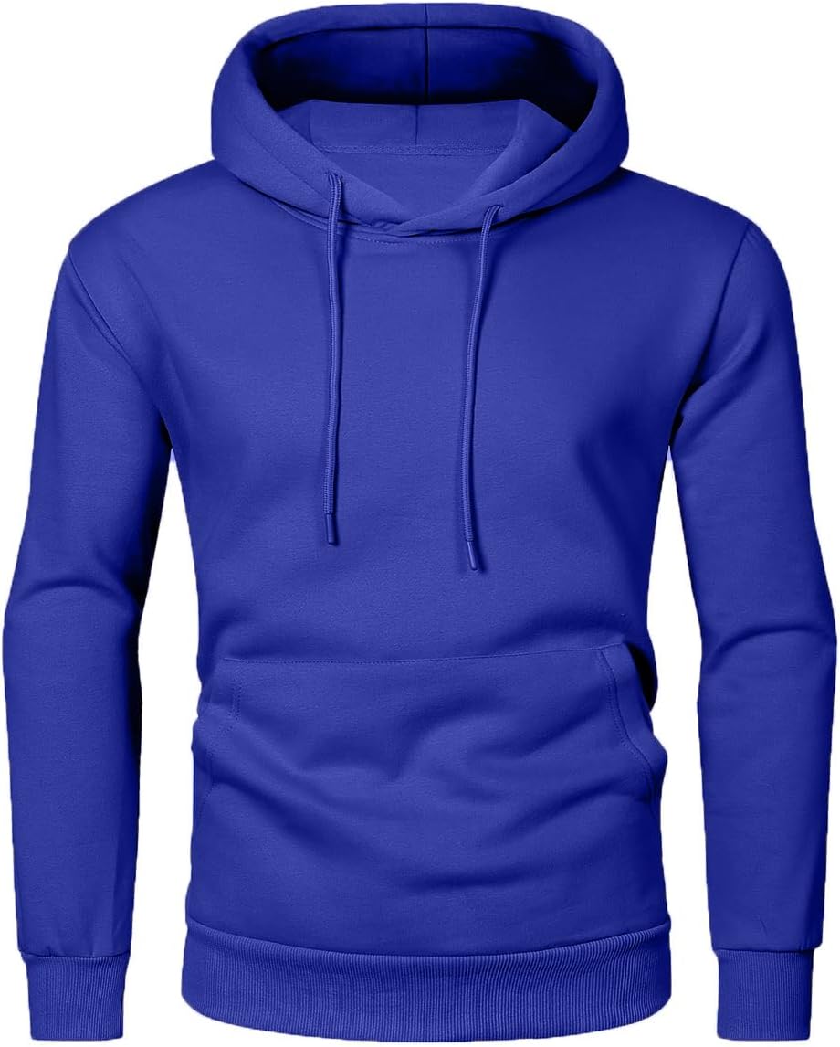 Thumbnail 3 de JMIERR Herren Hoodie Freizeit-Pullover mit Kapuze und Kordelzug – Winter Warm, Baumwolle