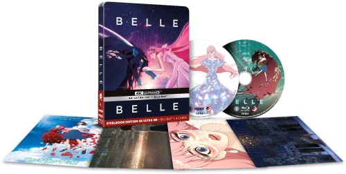 Detalle de Belle (Steelbook 4K UHD + Blu-ray) – Edizione 4K+Blu-ray di Plaion Pictures