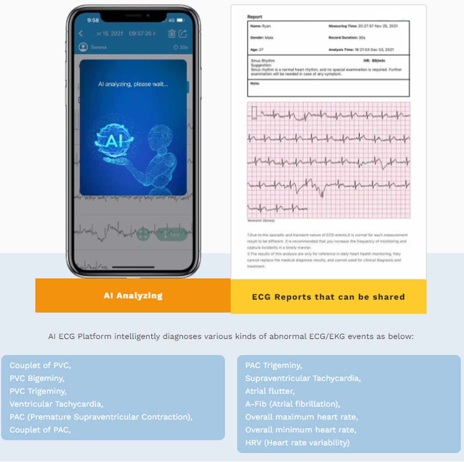 Thumbnail 4 de CheckMe Armfit Plus Blutdruckmessgerät mit EKG und Bluetooth