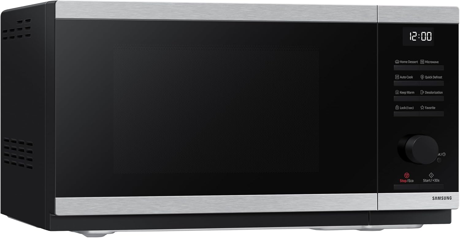 Thumbnail 2 de Samsung Solo Microwave MS23DG4504ATE3 (800W, 23L) in Stainless Steel