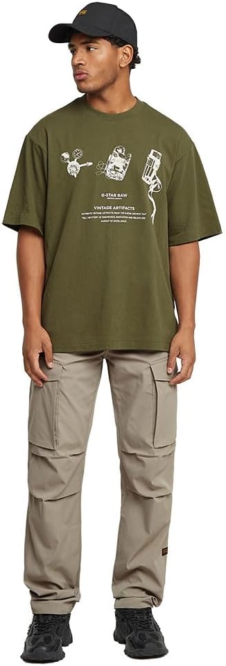 Thumbnail 3 de G-Star Core Regular Cargo da uomo: pantaloni con chiusura lampo e orlo regolabile