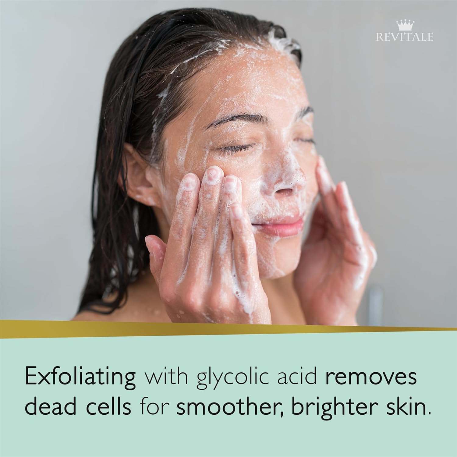 Thumbnail 1 de Revitale Savon Avancé à l’Acide Glycolique – barre adoucissante à l’acide glycolique, algues et acide hyaluronique