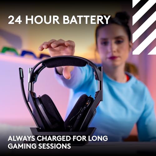 Thumbnail 7 de Logitech G Astro A50 LIGHTSPEED Wireless Gaming Headset + Base (Gen 5)