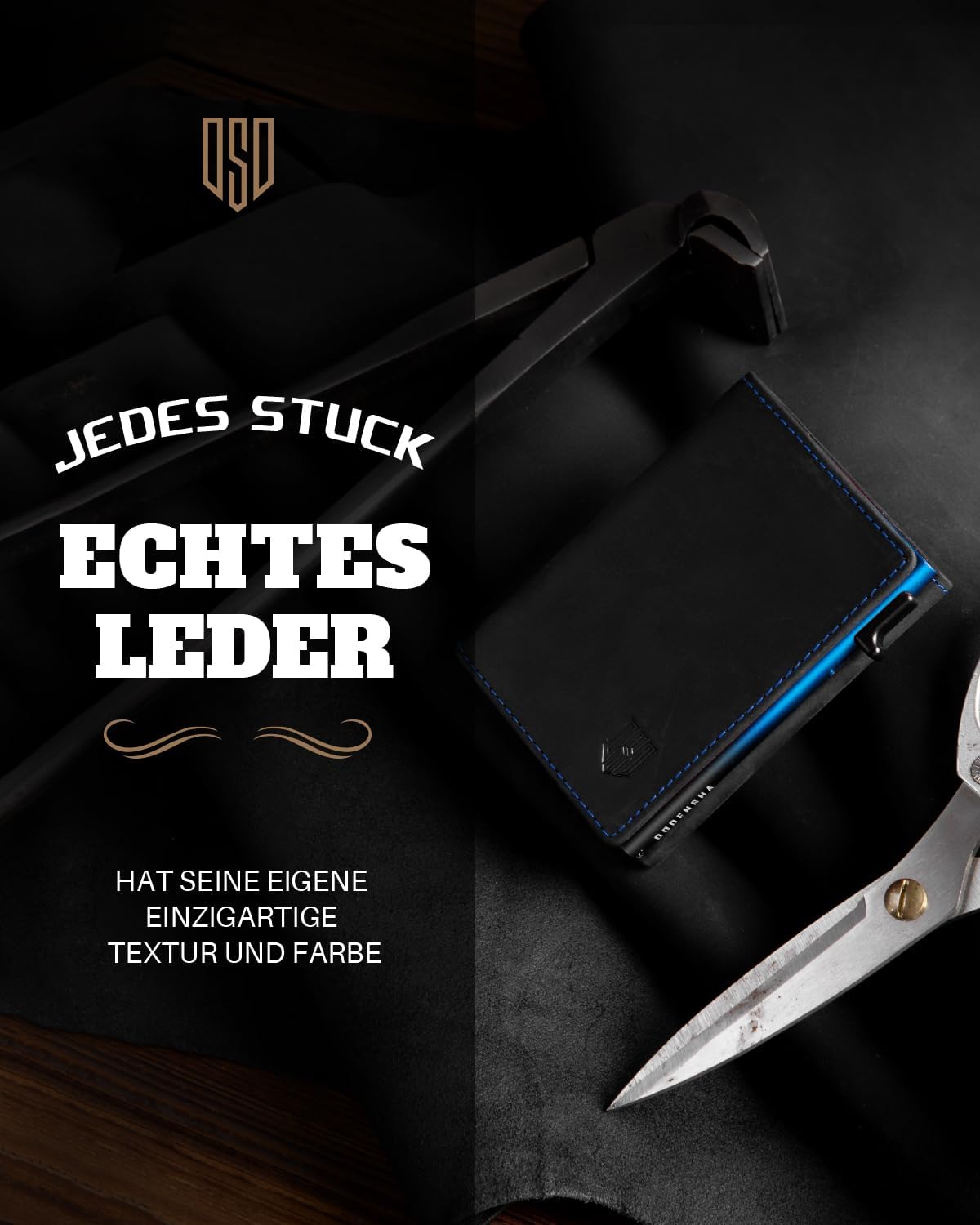 Detalle 2 de DODENSHA MagSnap Slim Geldbörse für 10 Karten
