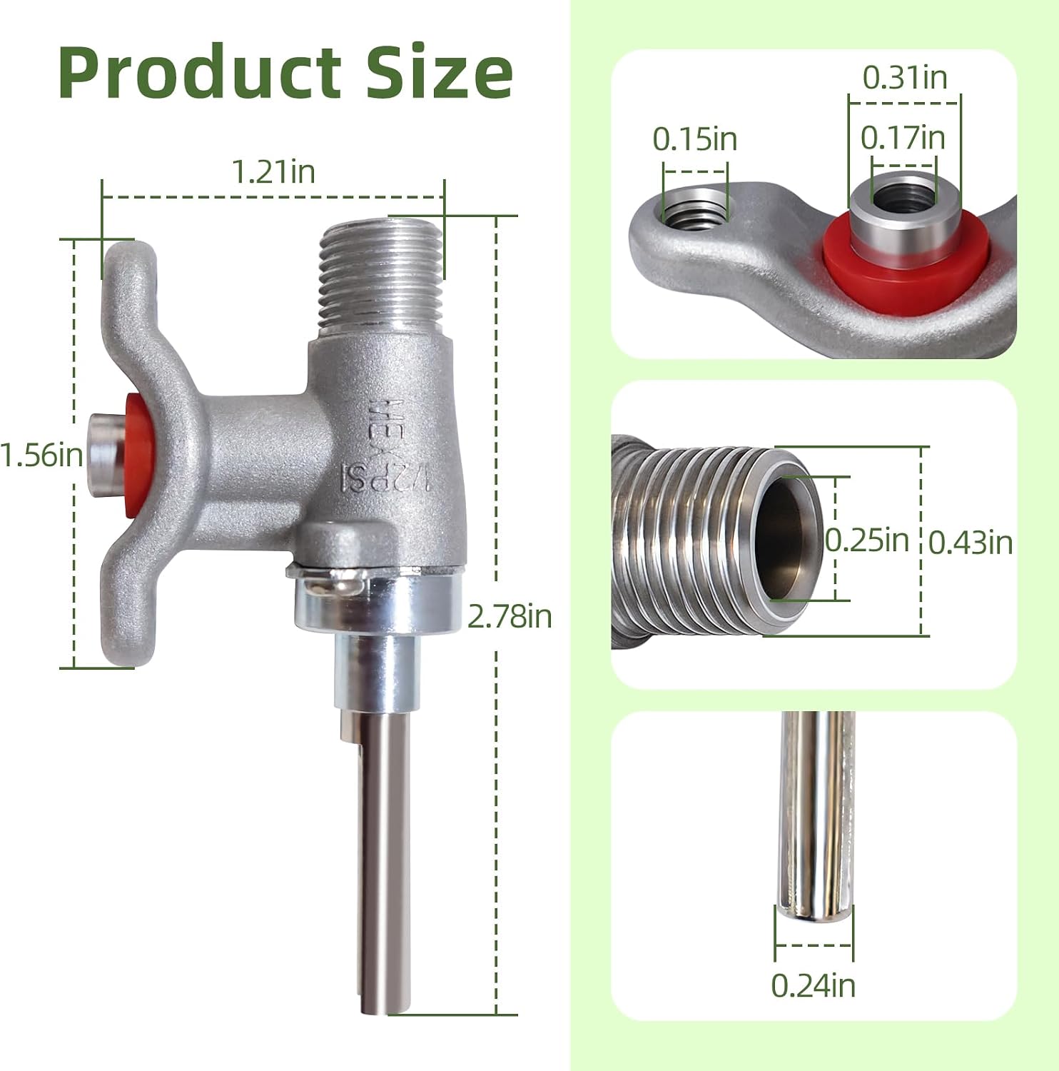 Detalle de Range Surface Burner Valve DG94-00933B