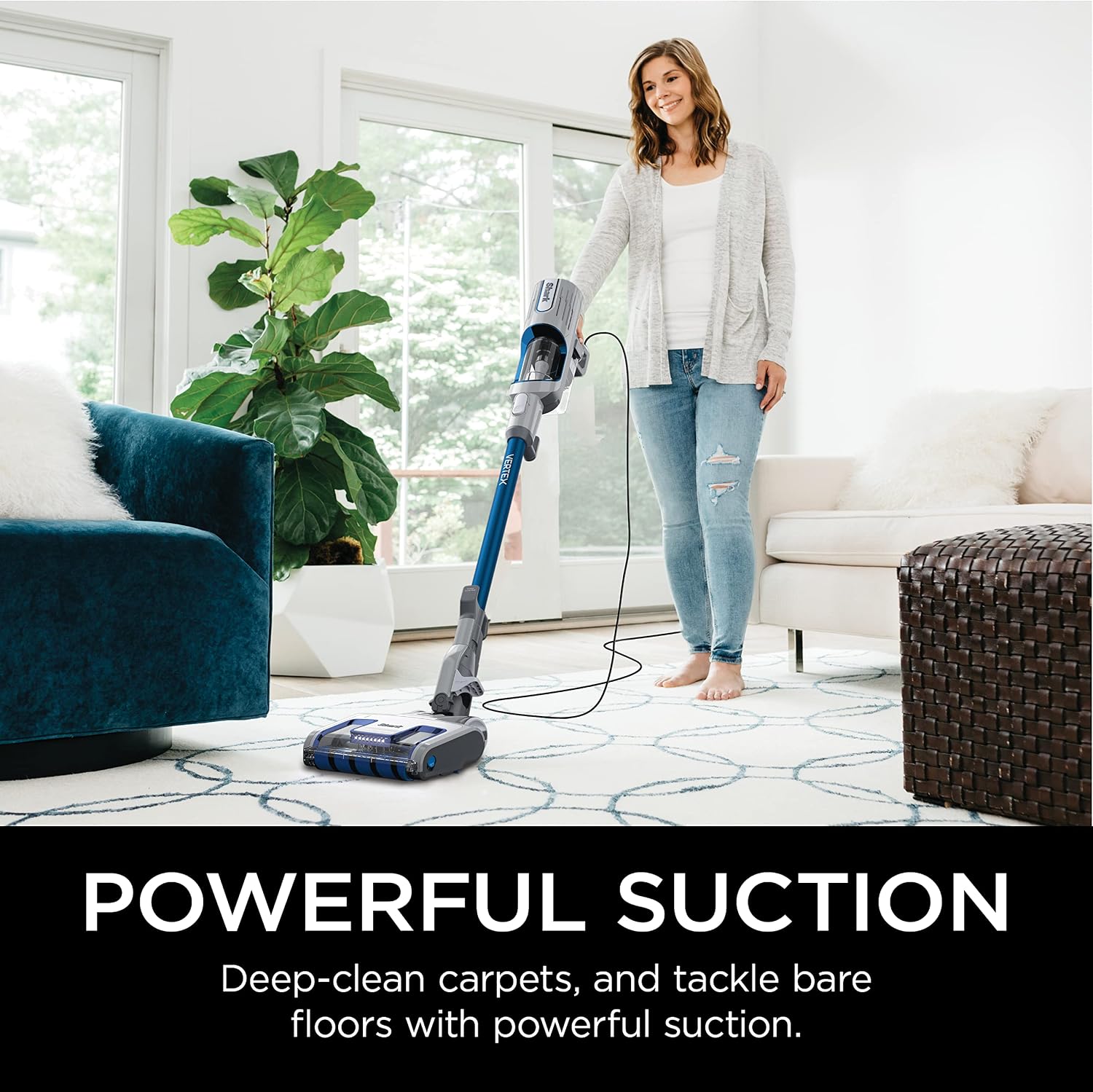 Detalle 2 de Shark Vertex Ultralight stick vacuum 🧹
